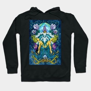 Pisces (Fish). Zodiac Design. Hoodie